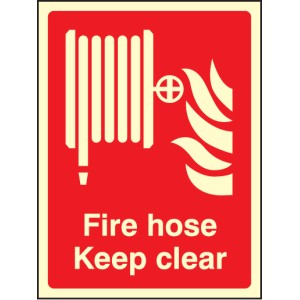 Fire Hose Keep Clear