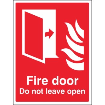 Fire Door Do Not Leave Open