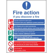 Fire Action Auto Dial with Lift (English / Polish)