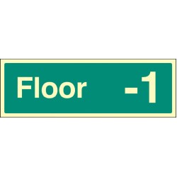 Floor -1 - Floor Level Dwelling ID Signs