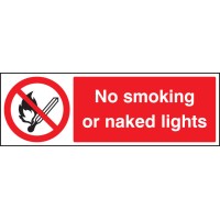 No Smoking Or Naked Lights