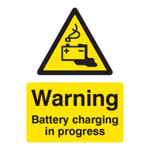 Warning - Battery Charging in Progress