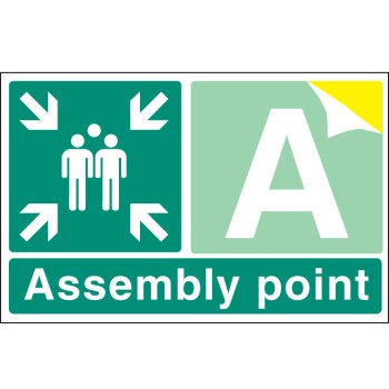 Assembly Point - Landscape - Select Number or Letter