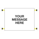 Your Message Here - Door Screen Sign