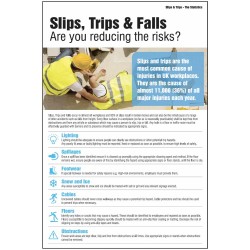 Slips, Trips and Falls - Poster