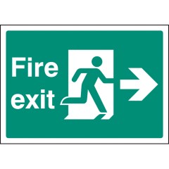 A4 Fire Exit Right