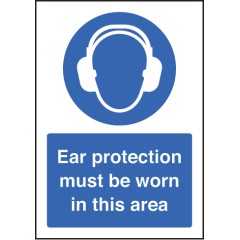 A5 Ear Protection Must be Worn