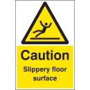 Caution - Slippery Floor Surface