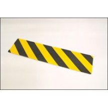 Anti-slip Mat Black / Yellow Chevron - 610mm x 150mm