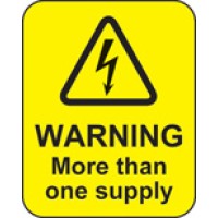 Warning - More Than One Supply Labels