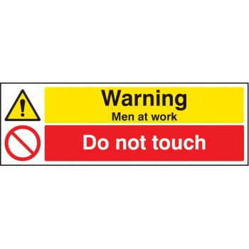 Warning - Men At Work - Do Not Touch