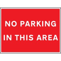 No Parking in this Area