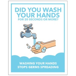 Cartoon - Did you Wash your Hands?