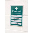 First Aiders the Nearest First Aid Box Is Situated - Adapt-a-Sign